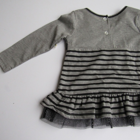 Swiggles Baby Girls Striped Tunic Top and Leggings - Picture 2 of 8